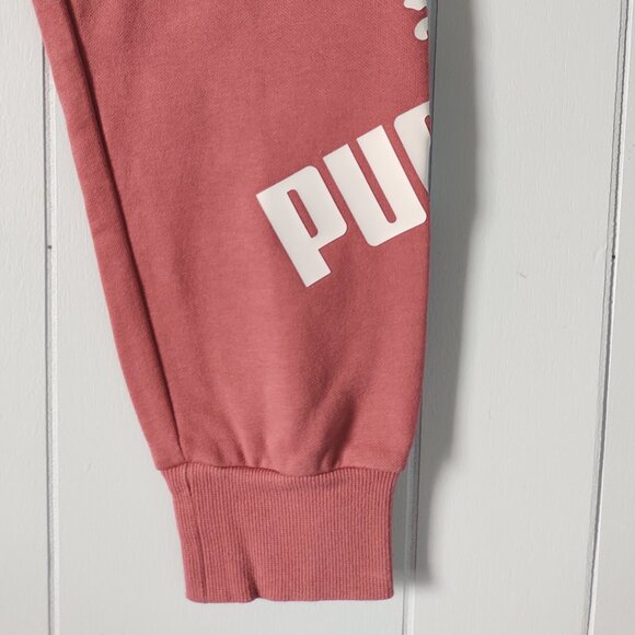Pink Puma Elastic Waist Joggers - Picture 7 of 8